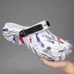 mens-white-woven-texture-clog-beach-pool-shoes