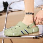 mens-green-comfort-clog-sandals-garden-outdoor-footwear