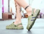 mens-green-comfort-clog-sandals-garden-outdoor-footwear